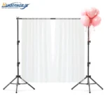 Photography Backdrop Stand 2.6MX3M Adjustable Photo Studio Background Support System Backdrops With Carry Bag Green Screen Frame
