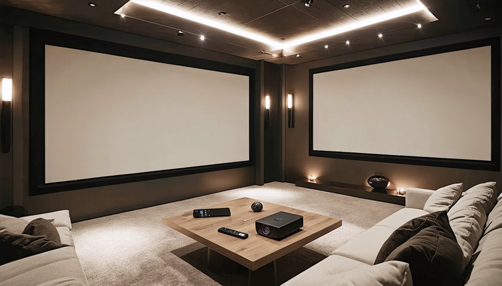 manual or electric screen